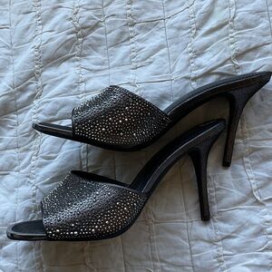 DKNY Black Studded Heels